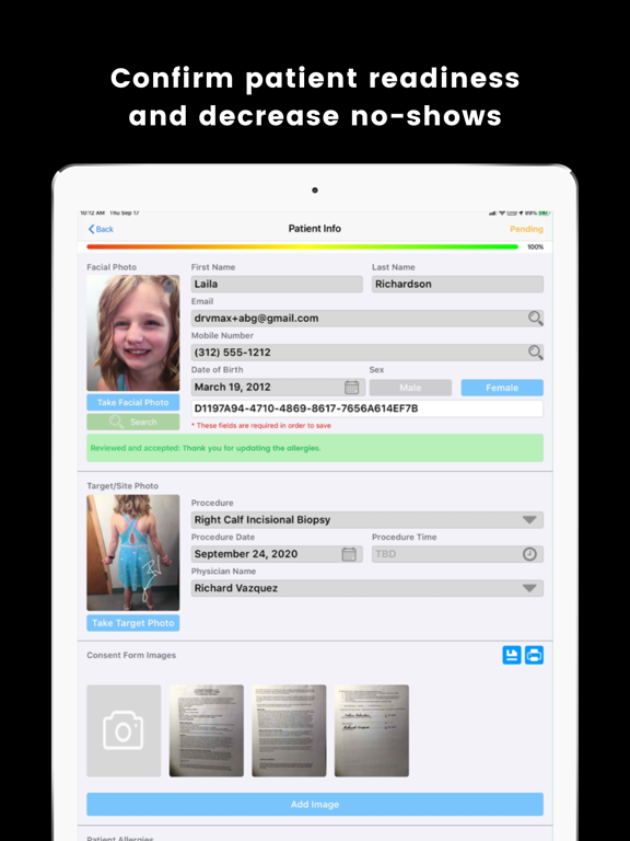 SafeStart Medical iPad screenshot 6 - Medical app