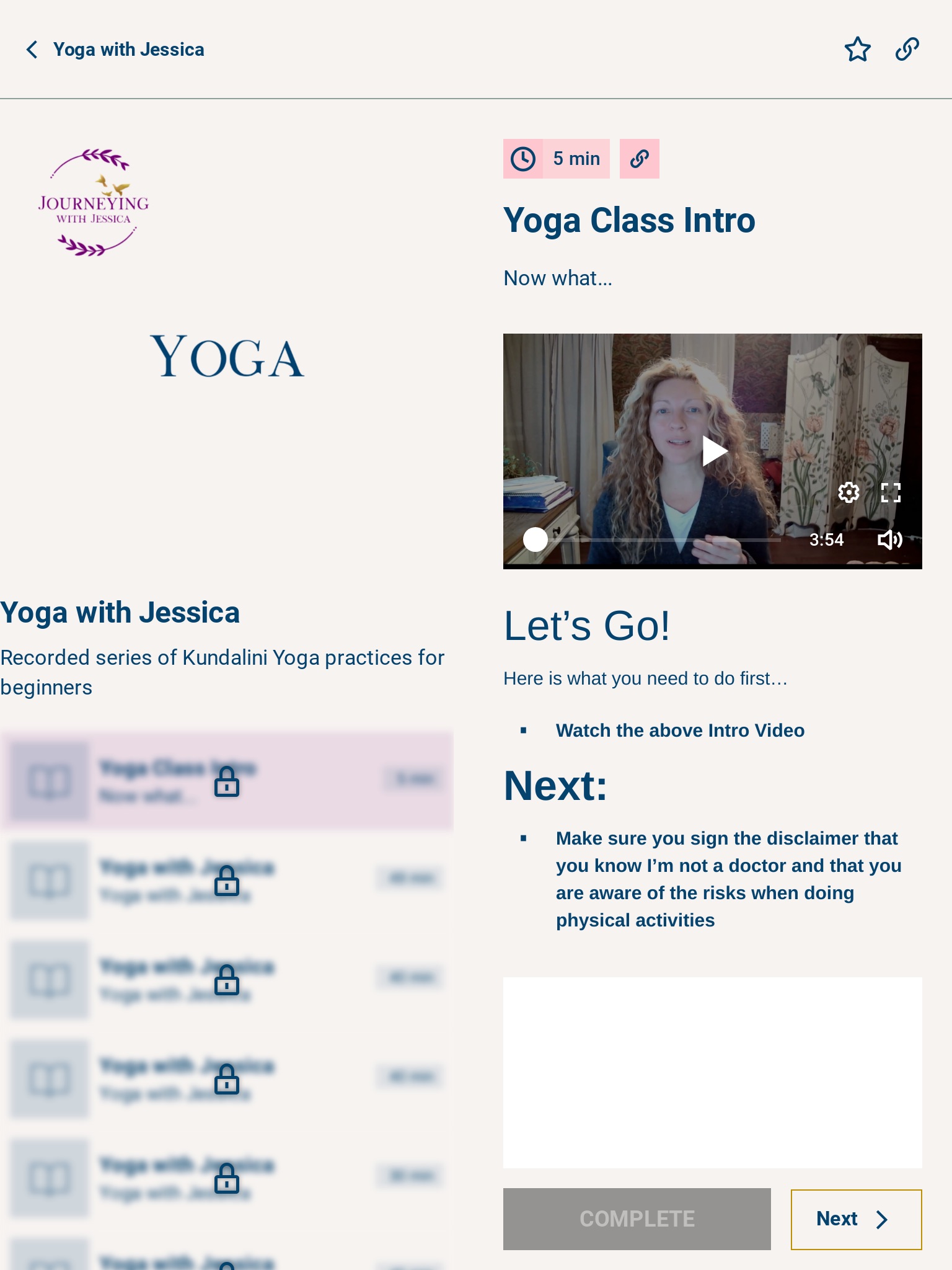 Journeying with Jessica screenshot 2
