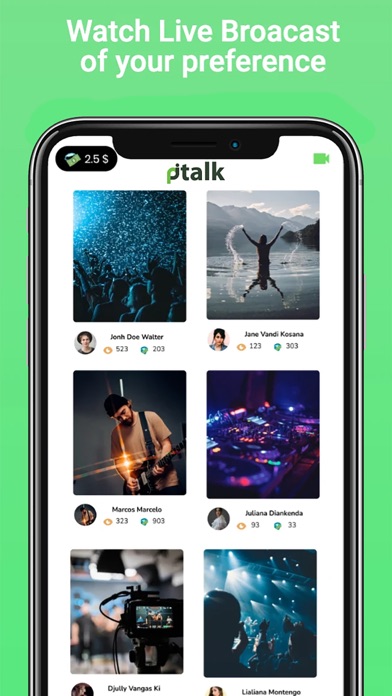 Pitalk - Live Stream Dating Screenshot