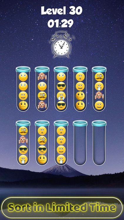 Emoji Sort : Color Puzzle Game screenshot-3