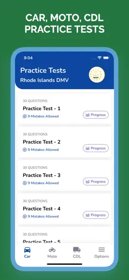 Game screenshot Rhode Island DMV Test Practice mod apk