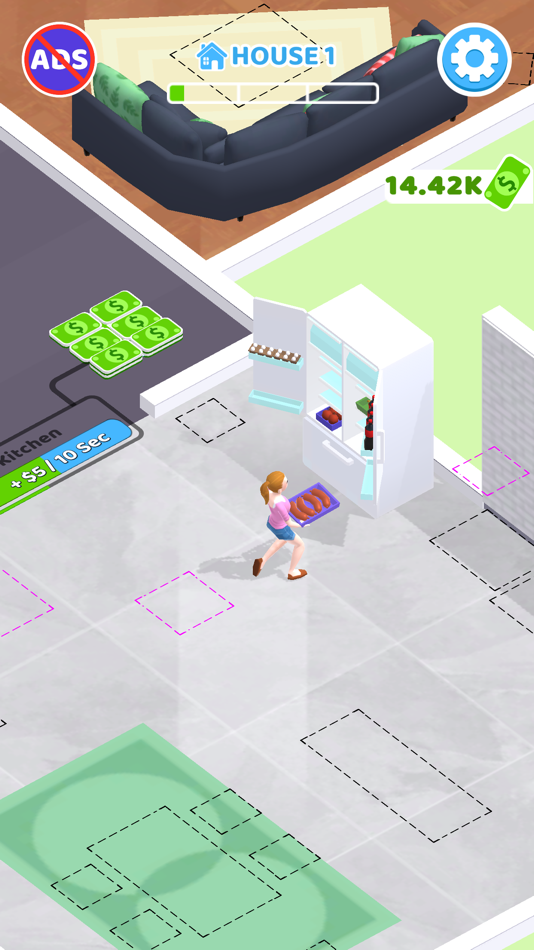 #7. Furnish Up (iOS) 게시자: Rollic Games