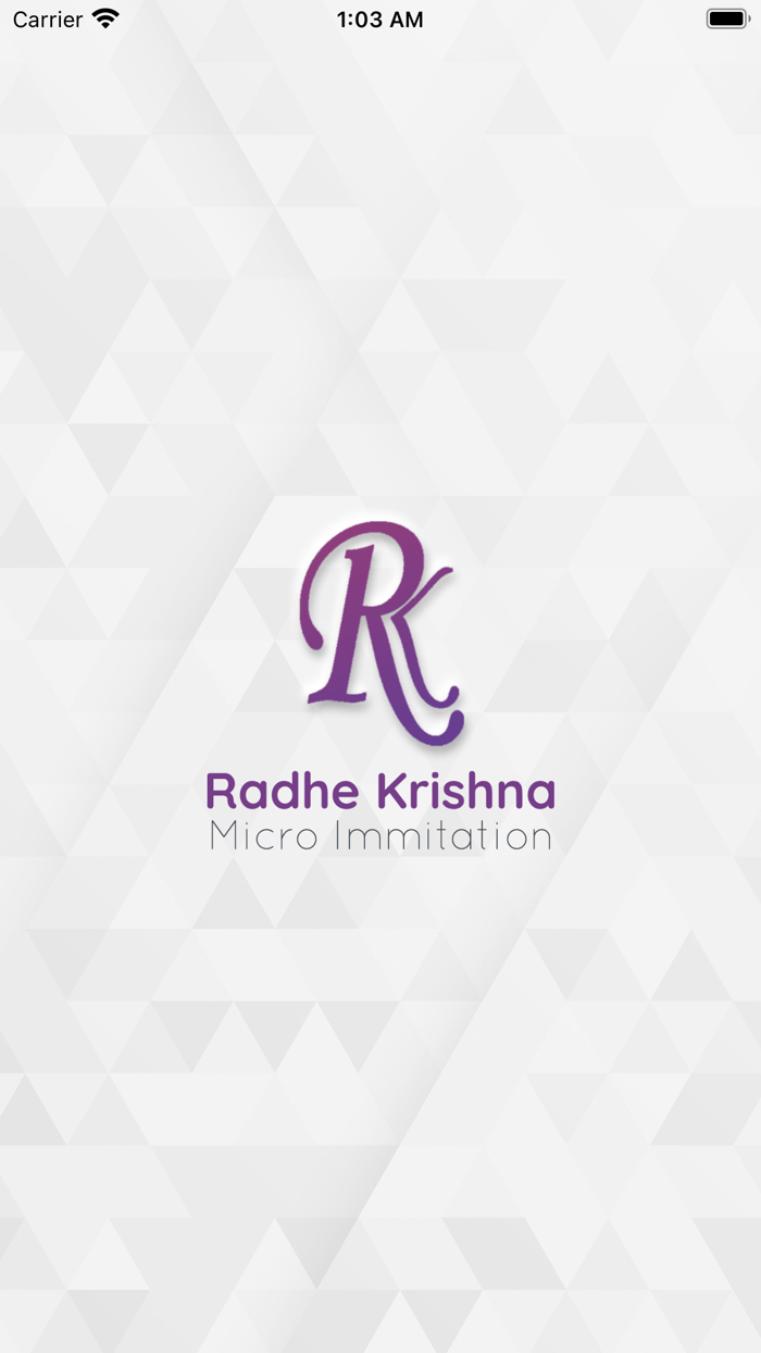 Radhe Krishna Micro Imitation