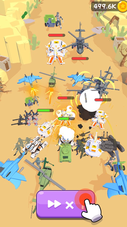 #5. Merge Military (iOS) By: Mooncake Games Limited