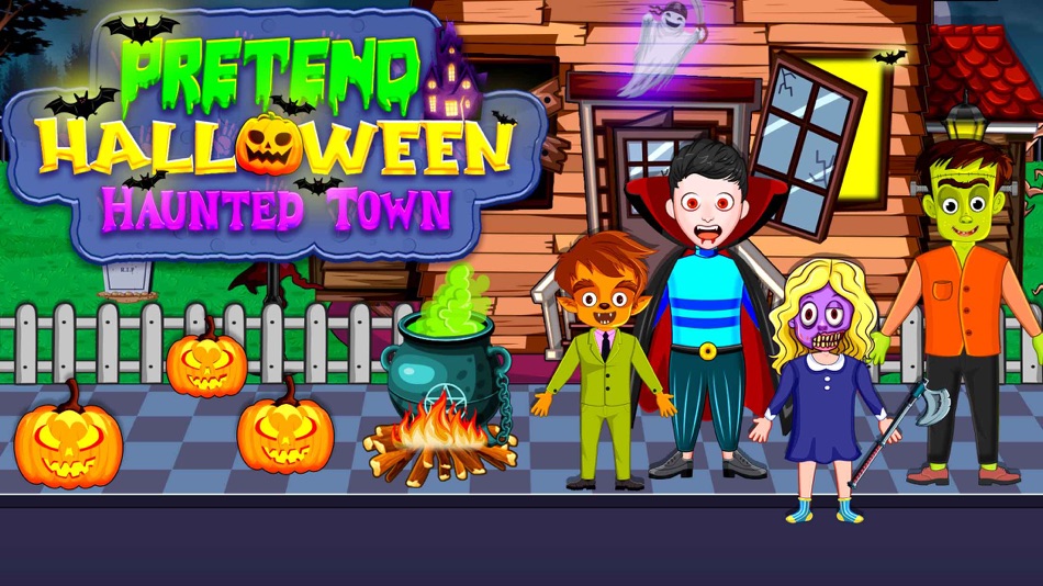 Pretend Halloween Ghost House - 1.3 - (iOS)