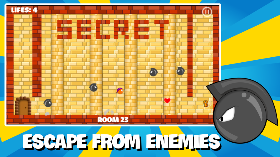 #3. Red Hero Ball vs Green King (iOS) By: Javier Rodriguez Castella