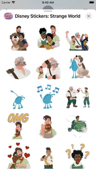 Disney Stickers: Strange World Screenshot