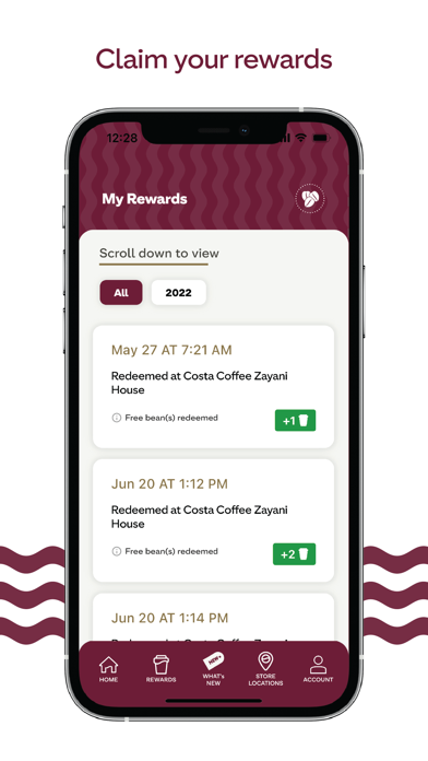 Costa Coffee Club BH Screenshot