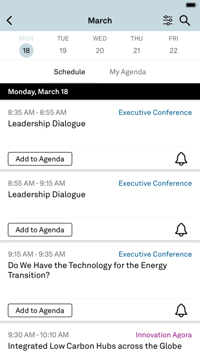 CERAWeek Screenshot