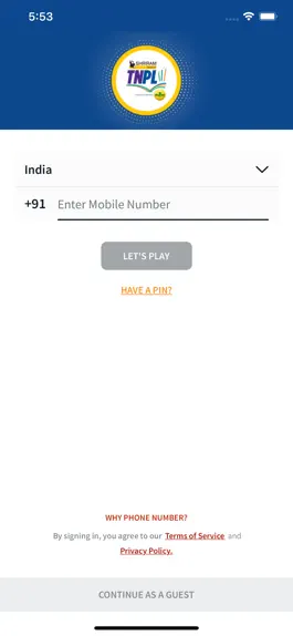 Game screenshot TNPL apk