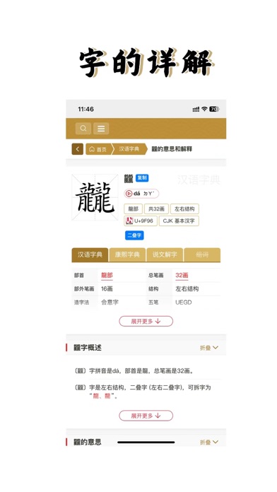 汉语国学字典（专业版） Screenshot