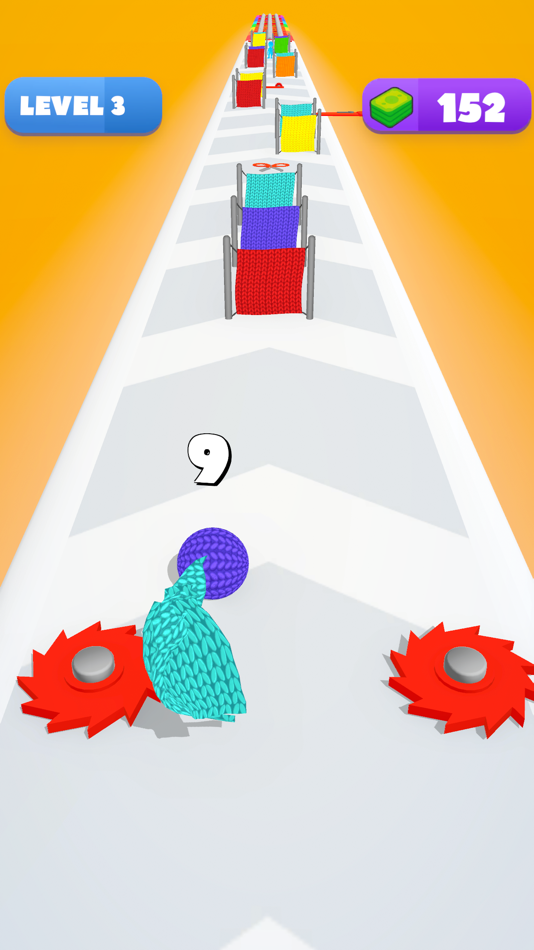 #3. Fabric Stack! (iOS) 来自: Piziz Games