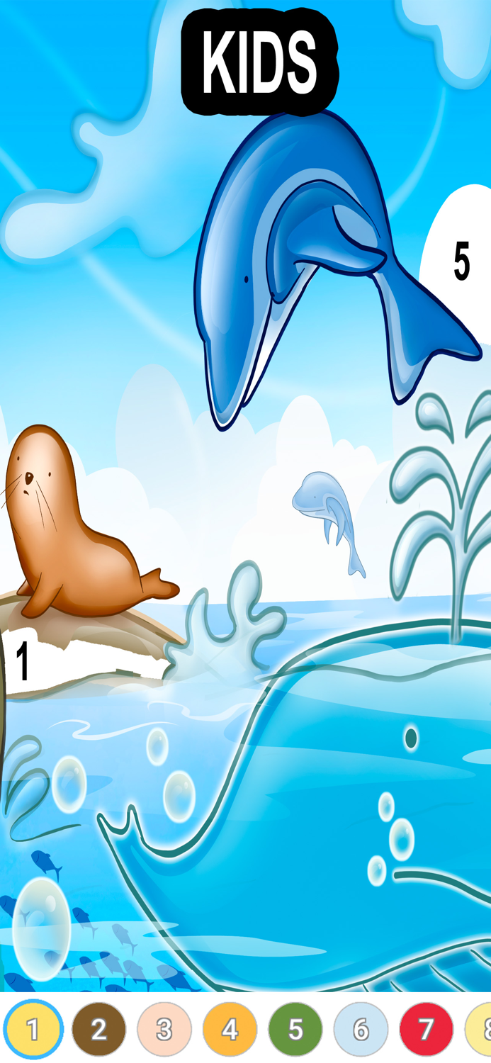 Color With Friends Number Art