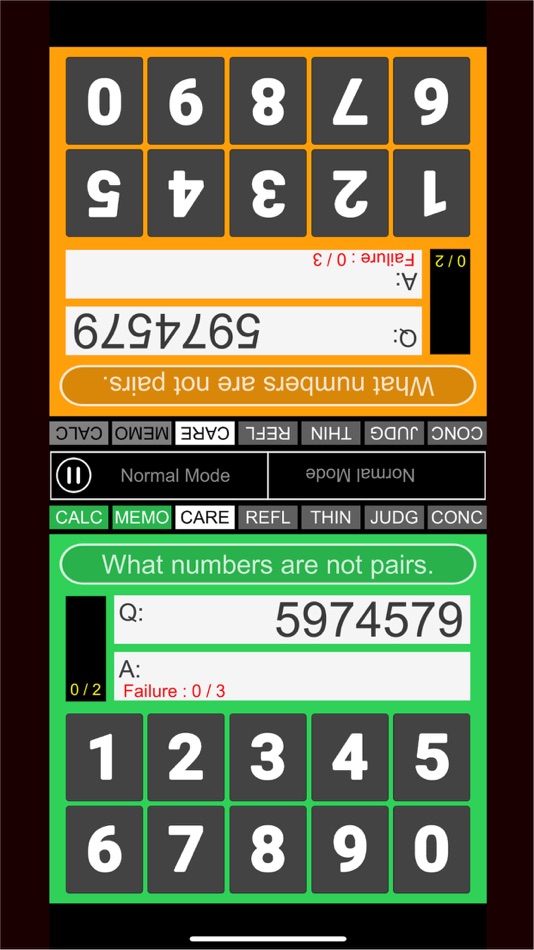#3. Brain Training Together (iOS) By: mieko kamiya