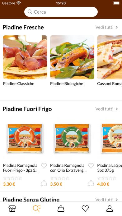 Riccione Piadina Shop Screenshot