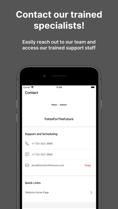 FotosForTheFuture Screenshot