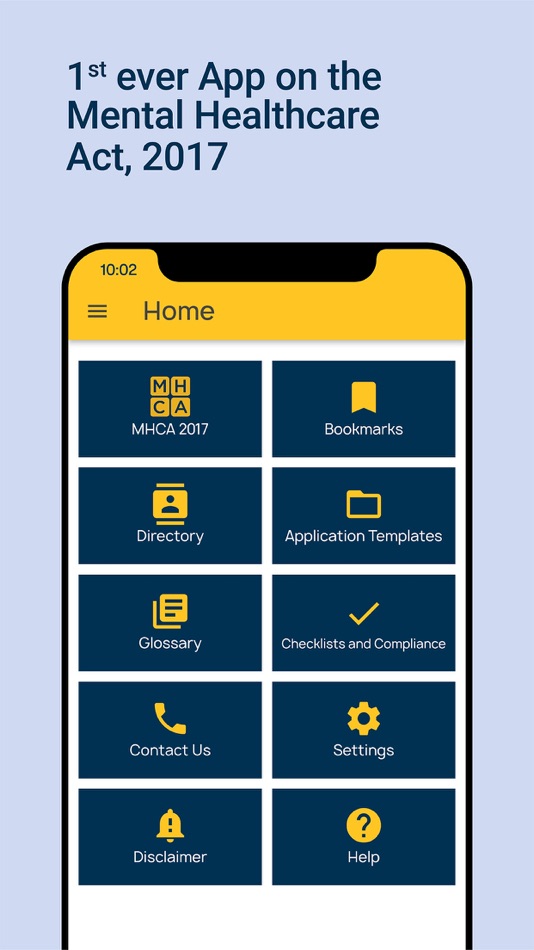 #1. MHCA 2017 (iOS) 由: Indian Law Society