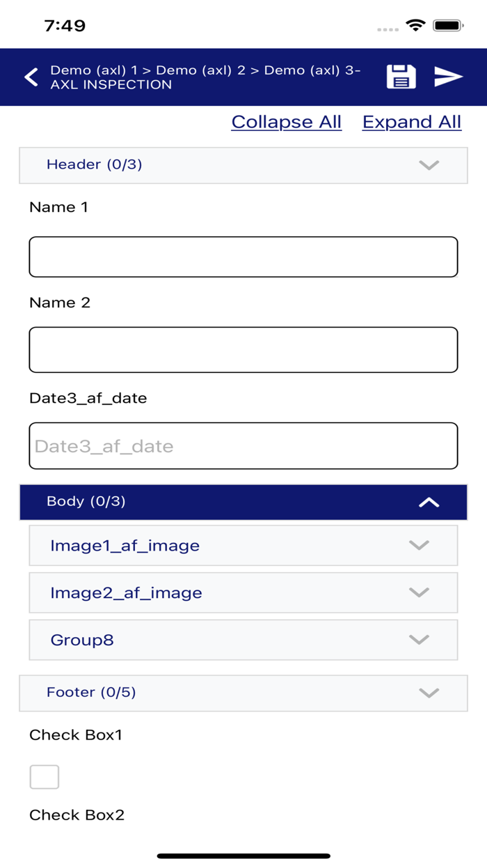 Komatsu Machine Touch App