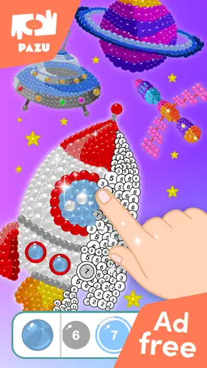 Color by number games for kids screenshot 2
