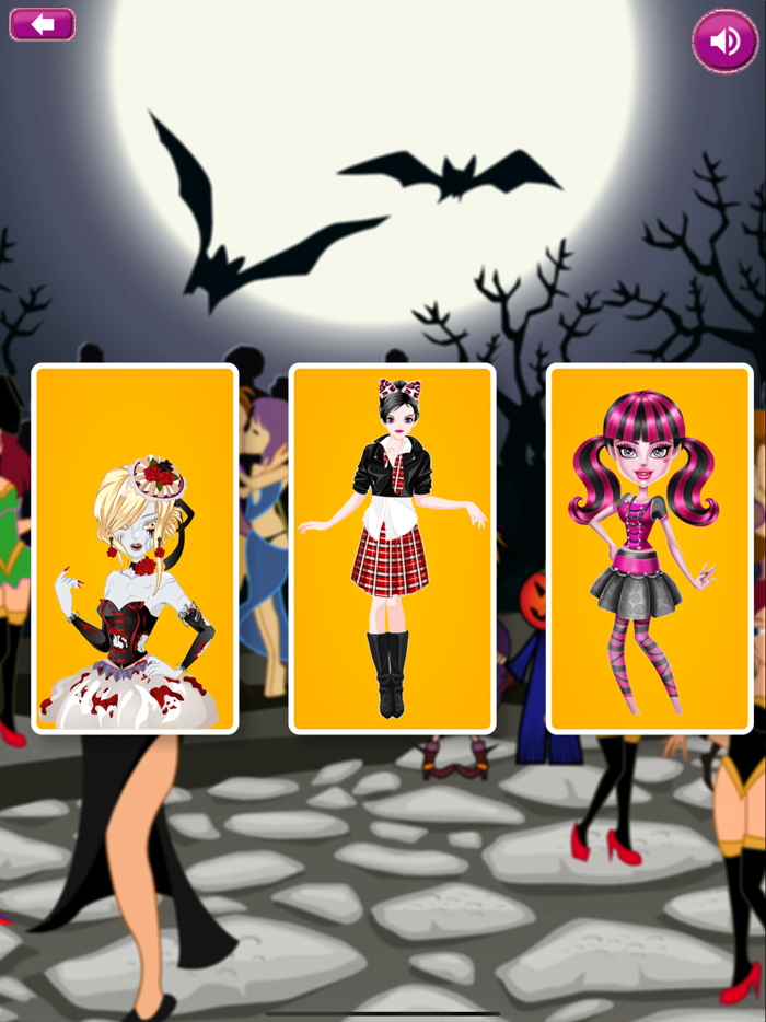 Halloween DressUp Costume Game