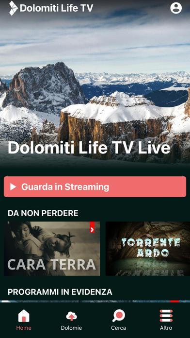 DOLOMITILIFETV Screenshot