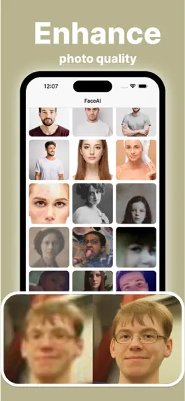 Game screenshot FaceAI: Face Restoration mod apk