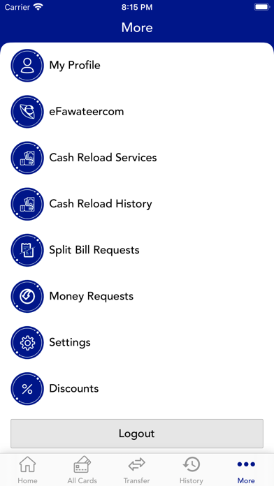 Dunes Club Card Screenshot