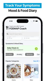 fodmap coach - diet foods iphone screenshot 4