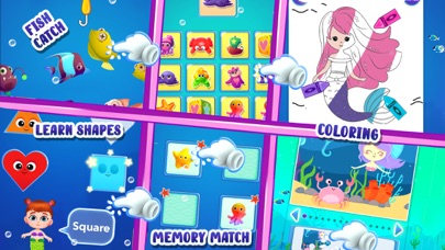 Mermaid Mom & Baby Care Games Screenshot
