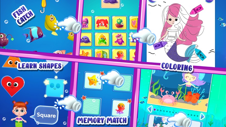 Mermaid Mom & Baby Care Games screenshot-8
