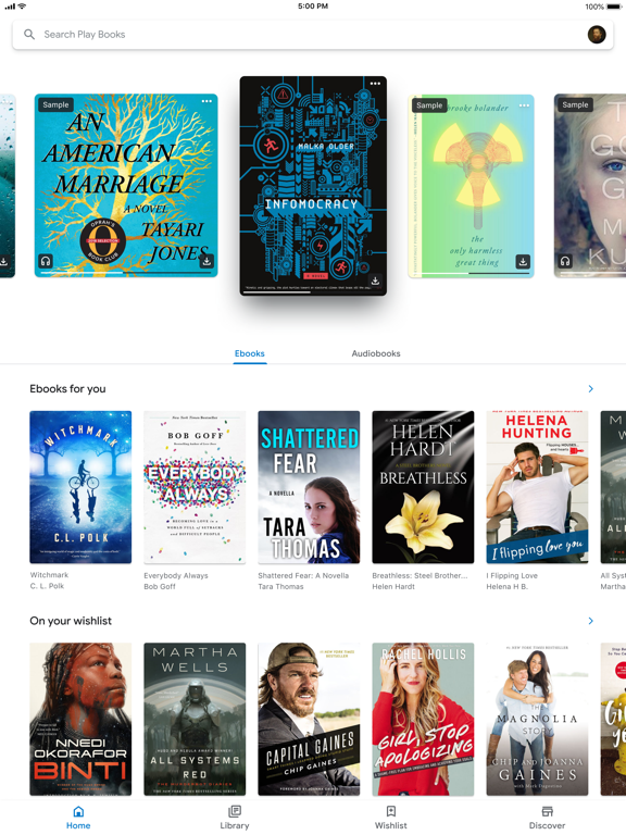 Screenshot #4 pour Google Play Livres