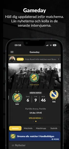 Game screenshot Sävehof - Gameday hack