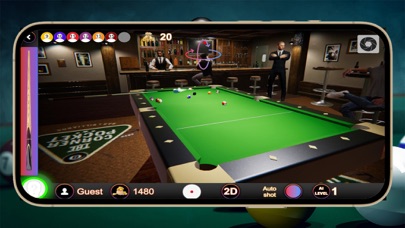 Screenshot #2 pour 8 Ball Pool Billiards And Bar