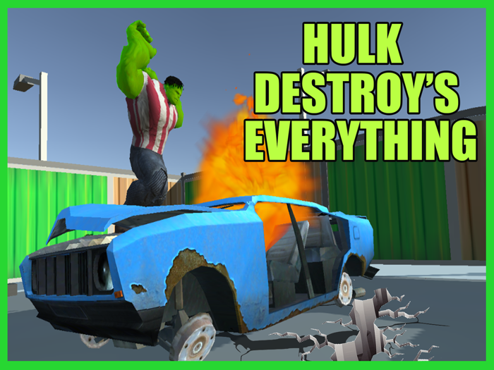 Hulk Smash Monster Superhero
