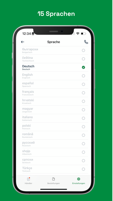 hagebau Profi-App Screenshot
