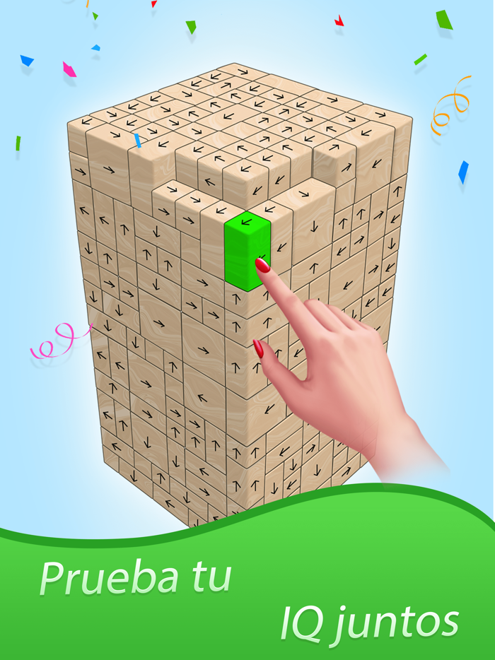 Tap Away 3DBlock Cube Puzzle