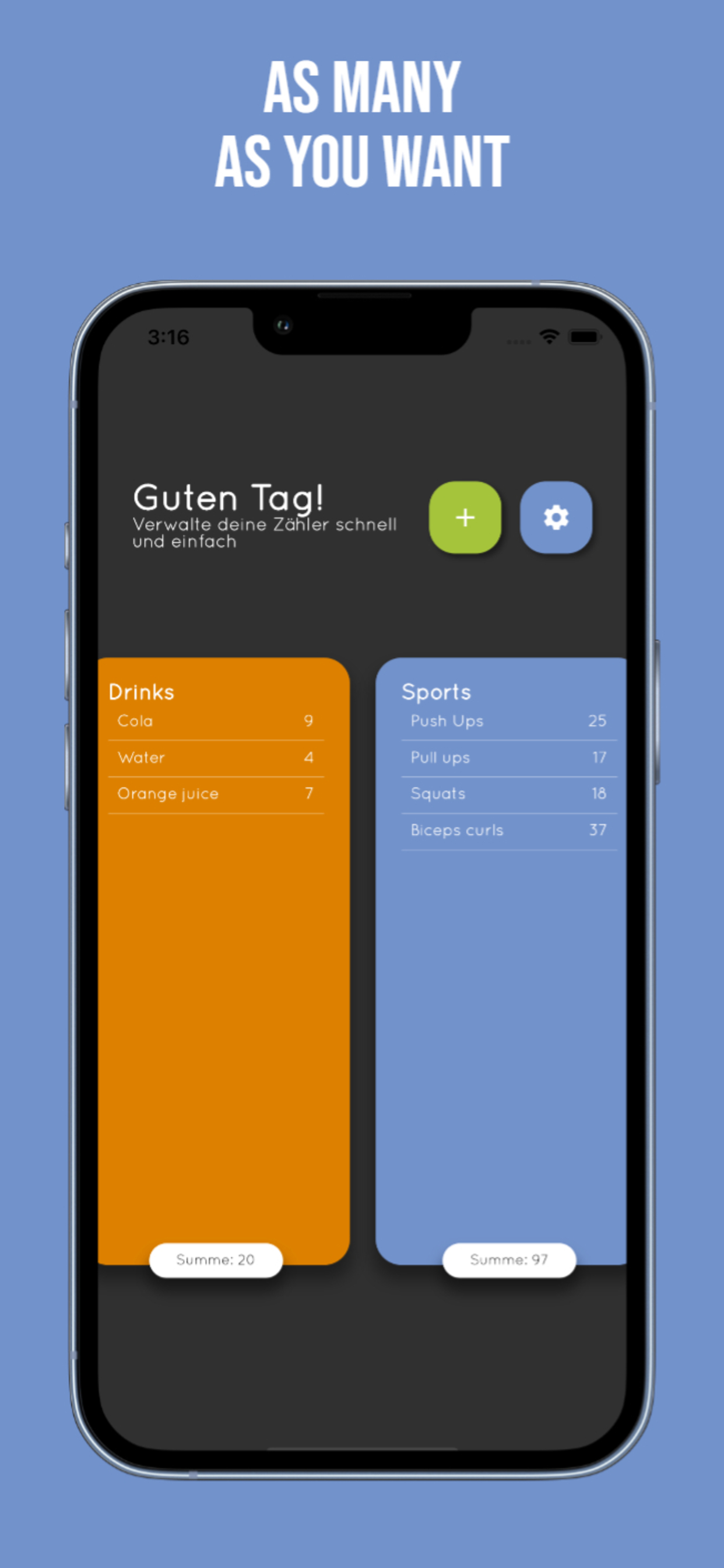 Countinger - Easy Counting