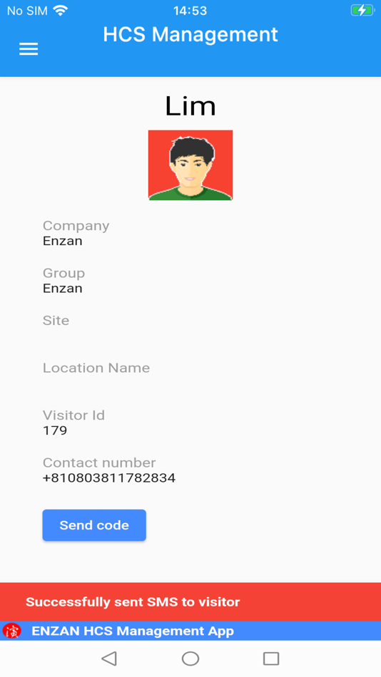 #4. HCS management app (iOS) 由: ENZAN (ASIA) PTE LTD