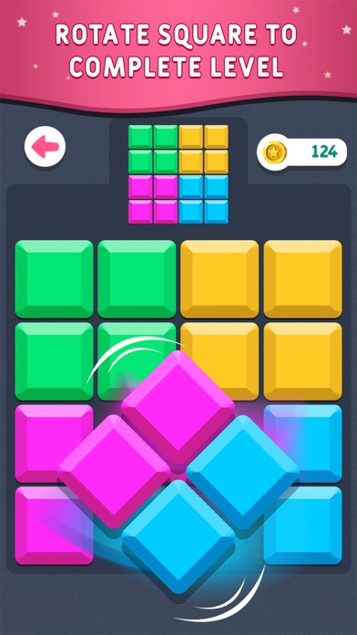 Square Merge Blocks 2048 Screenshot