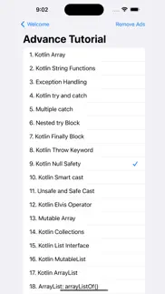 kotlin tutorial iphone screenshot 2