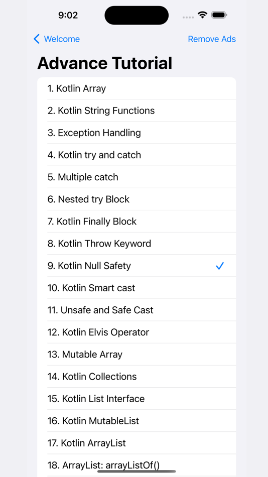 #2. Kotlin Tutorial (iOS) By: Jayotsanaben Hadiya