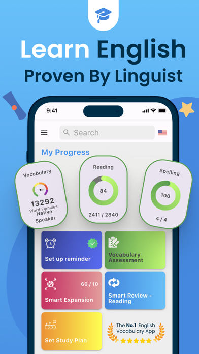 iPaddle English Vocab Builder Screenshot
