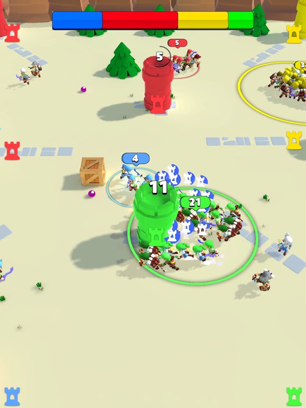 Mob Battle - Hero Crowd Fight screenshot 8