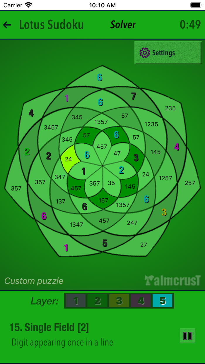 Lotus Sudoku