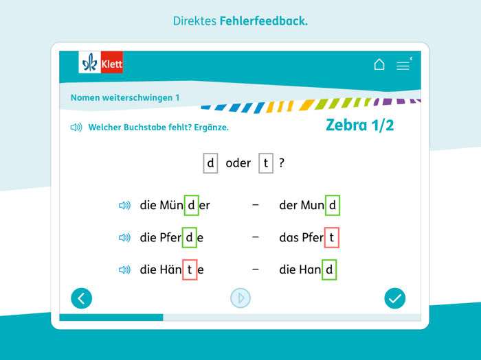 Zebra Deutsch-Schulversion
