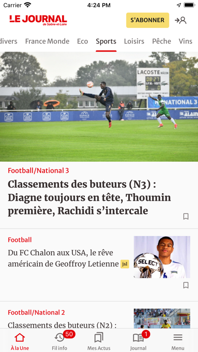 Le Journal de Saône et Loire Screenshot