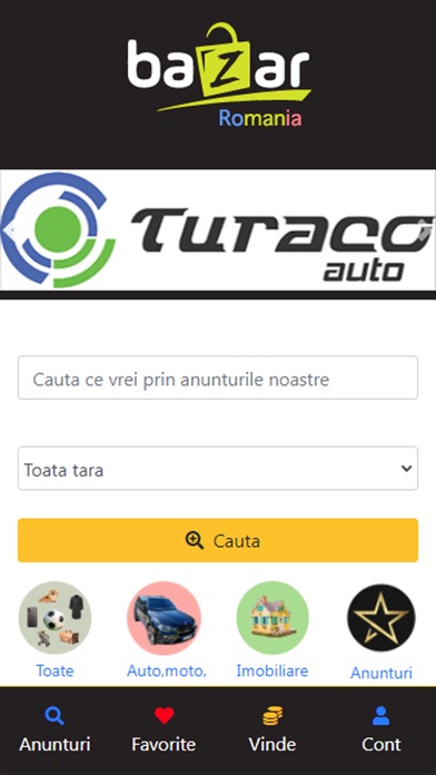 Bazar Romania App Screenshot