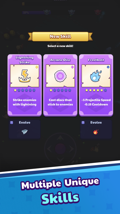 Wizard Hero - Magic Survival Hack screenshot 5 - game app interface