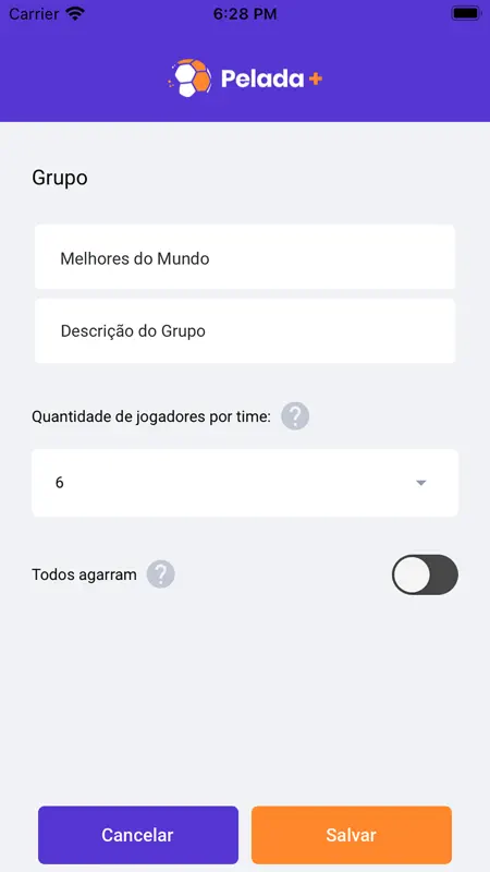 Pelada+ screenshot 2 of 10