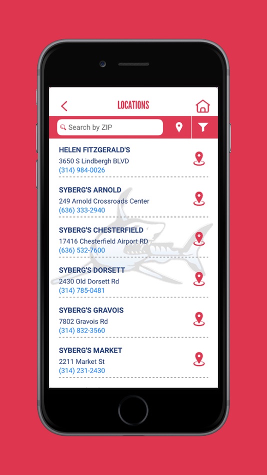 #3. Syberg's Loyalty Program (iOS) By: Paytronix Systems Inc
